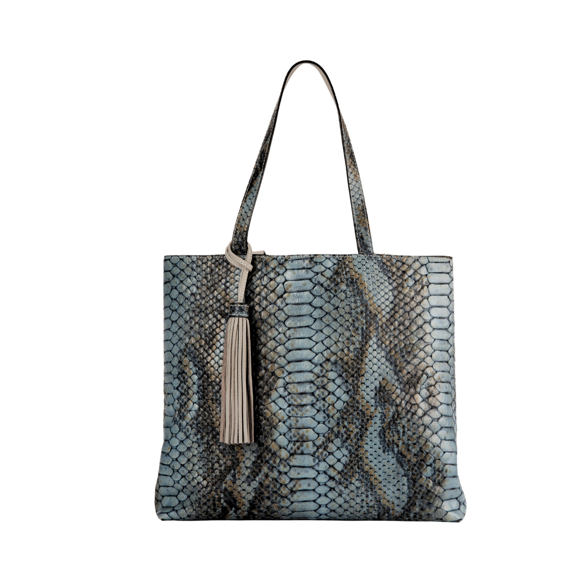 JENA Snake Skin Emboss Tote