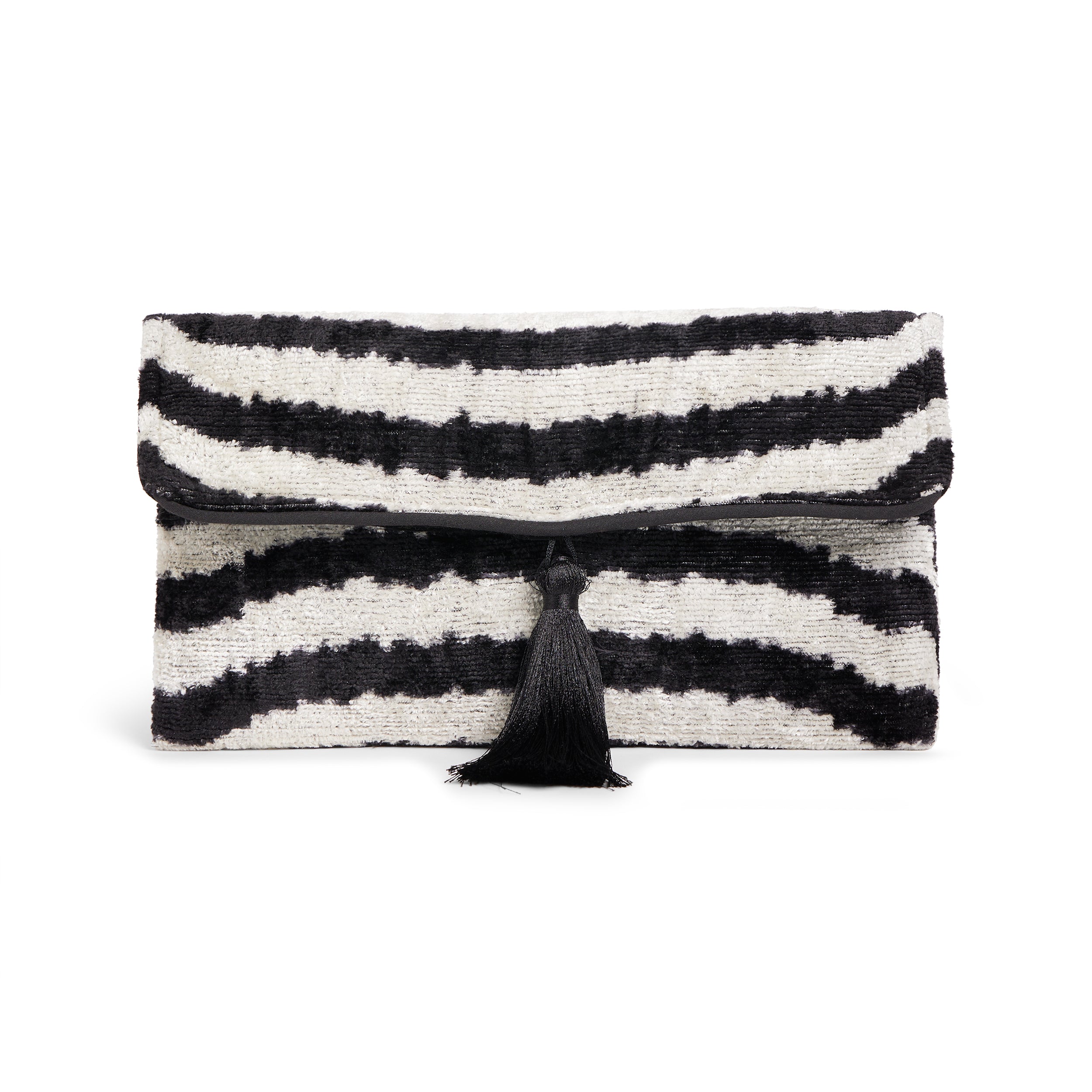 White fold best sale over clutch bag