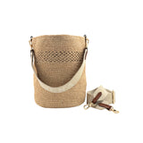 Raffia Bucket Bag Natural