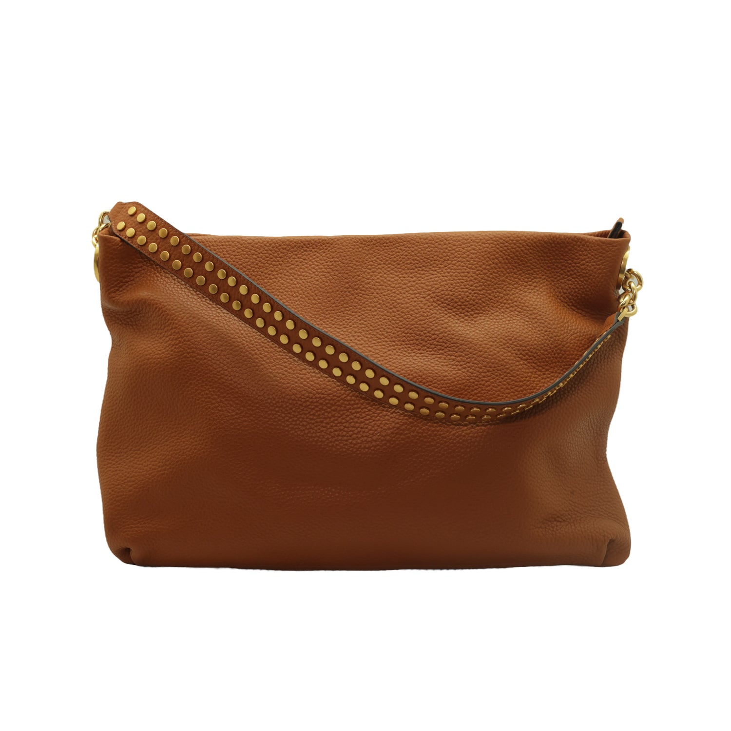 Slouchy Shoulder Bag - Tan