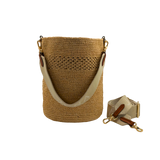 Raffia Bucket Bag Natural