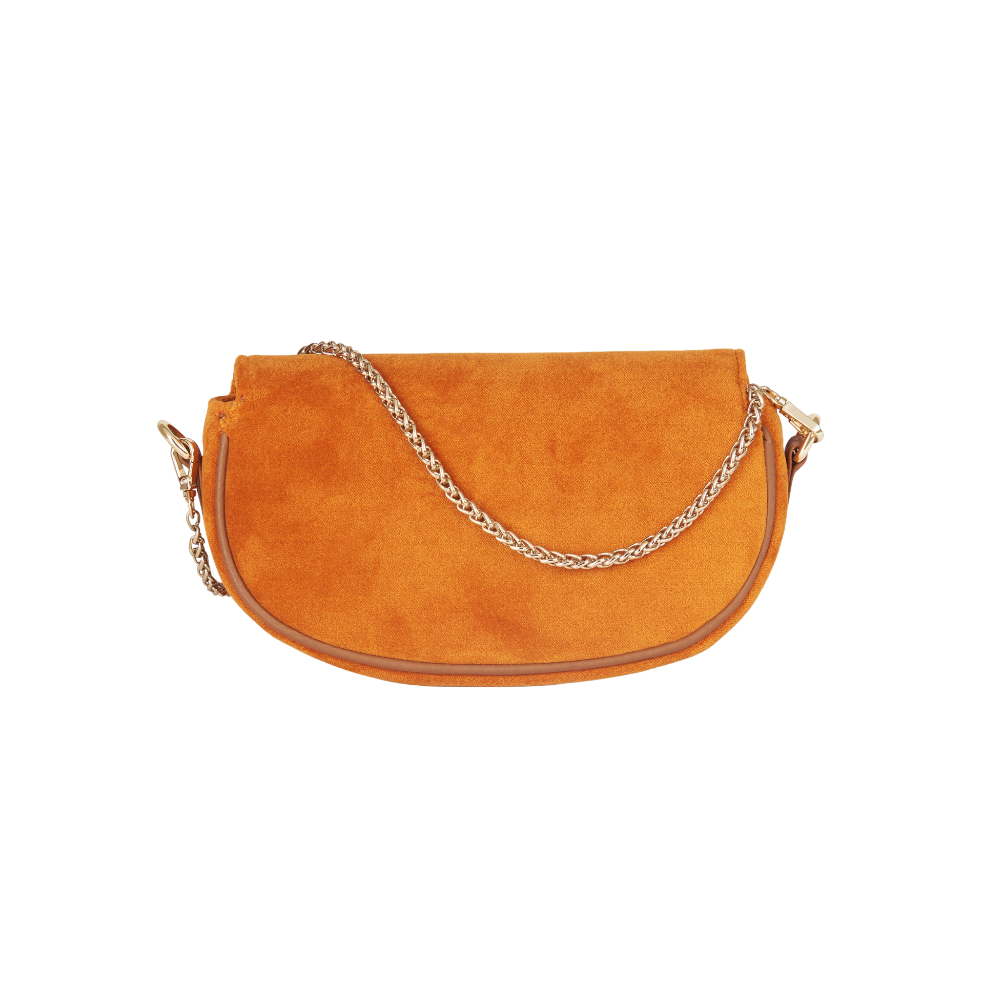 Velvet Crossbody small - Burnt Orange