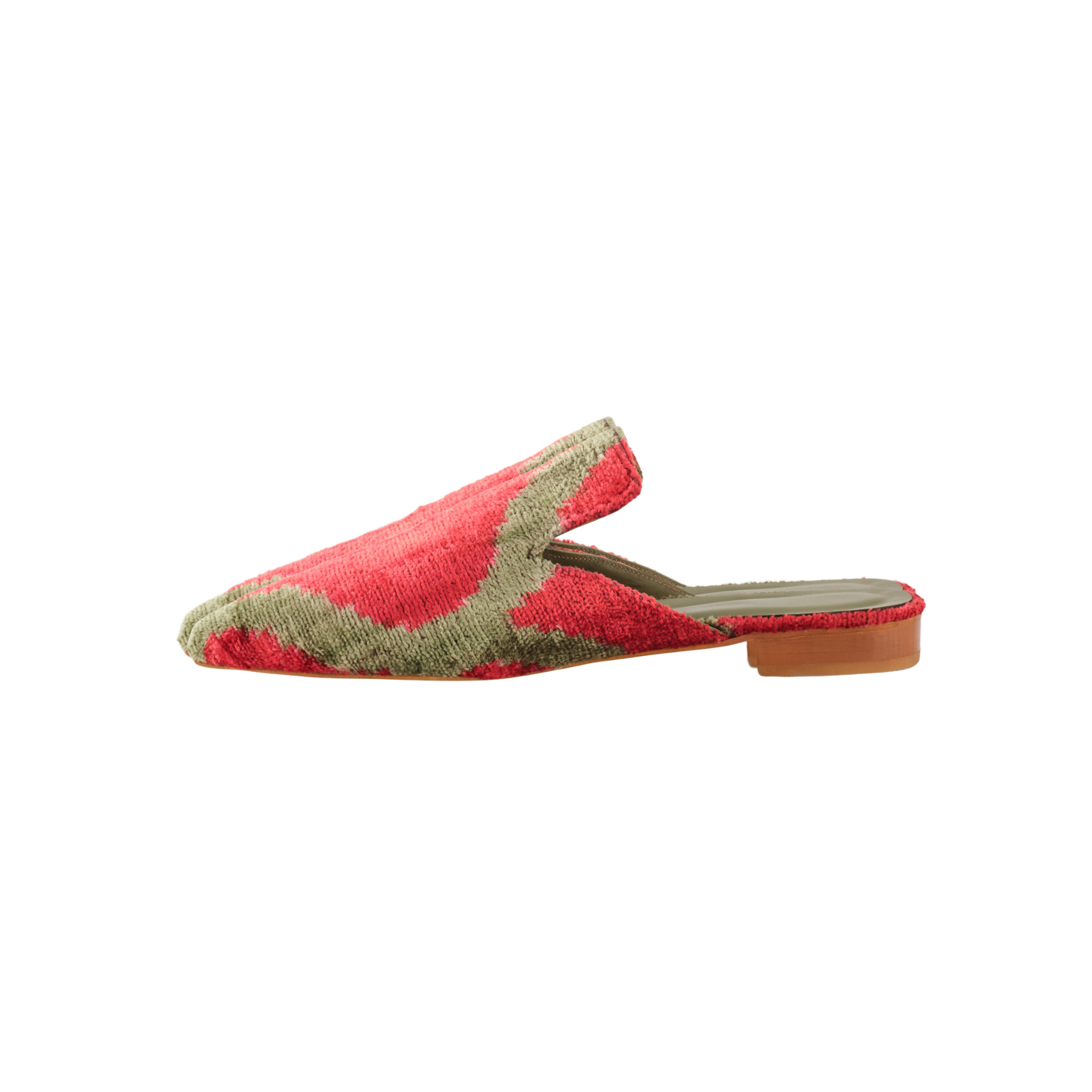JENA Mules - Tomato Red