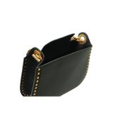 Studded Shoulder Bag - Black