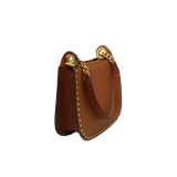Studded Shoulder Bag - Tan