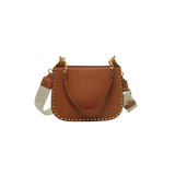 Studded Shoulder Bag - Tan