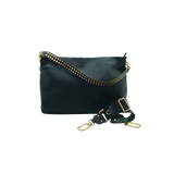 Slouchy Shoulder Bag - Black