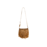 Raffia Fringed Bucket - Natural