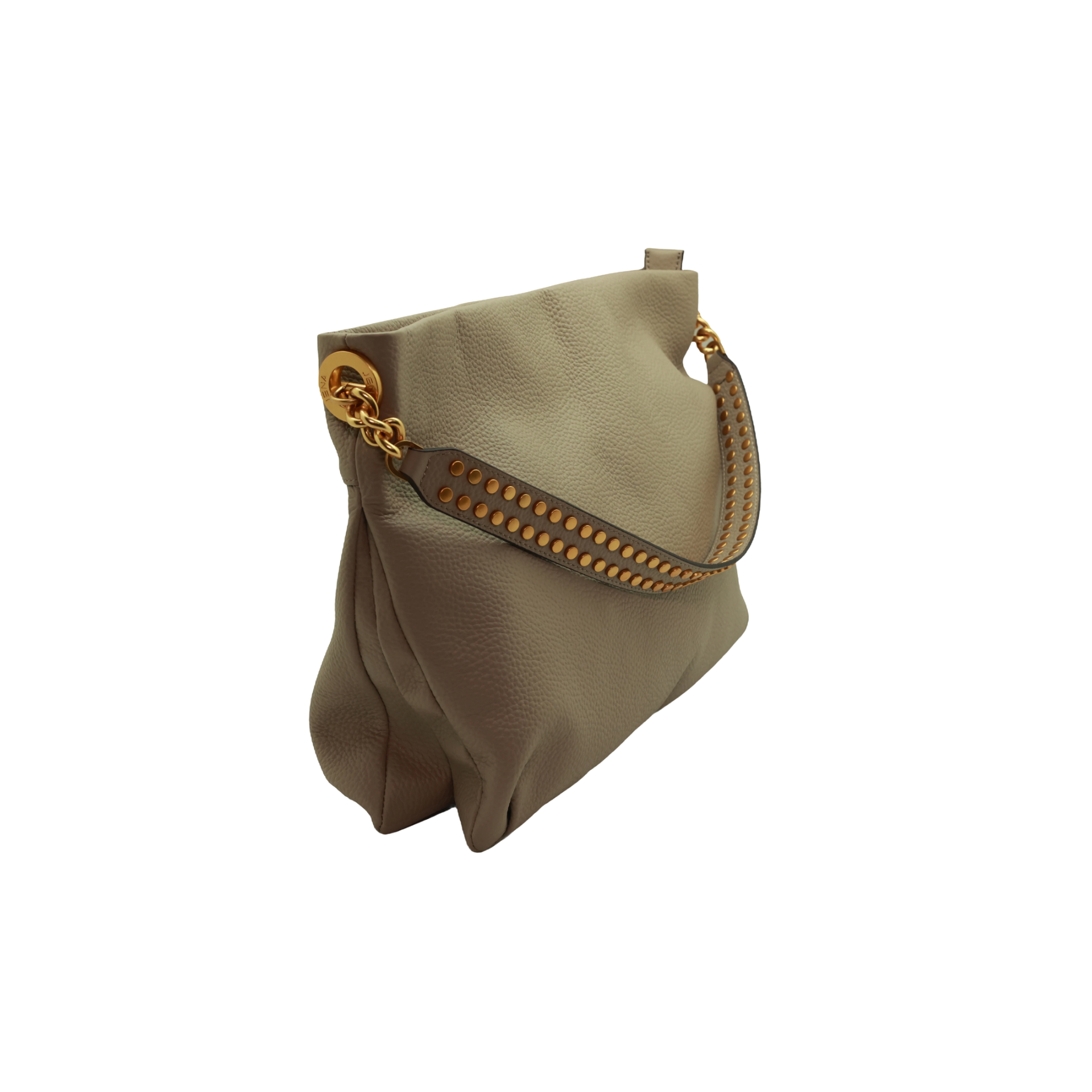 Slouchy Shoulder Bag - Taupe