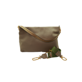 Slouchy Shoulder Bag - Taupe