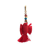 Raffia Fish Charm