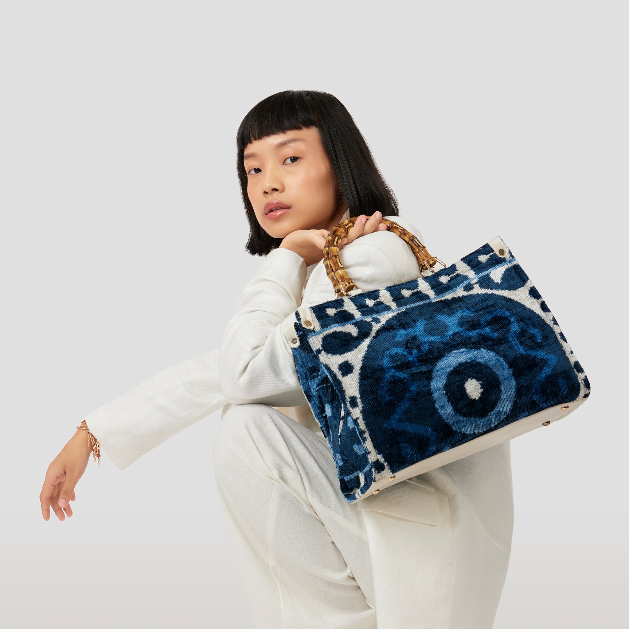 ANCUTA SARCA - Upcycled Denim Bag | HBX - Globally Curated Fashion and  Lifestyle by Hypebeast