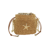 Raffia Bucket Bag - Natural