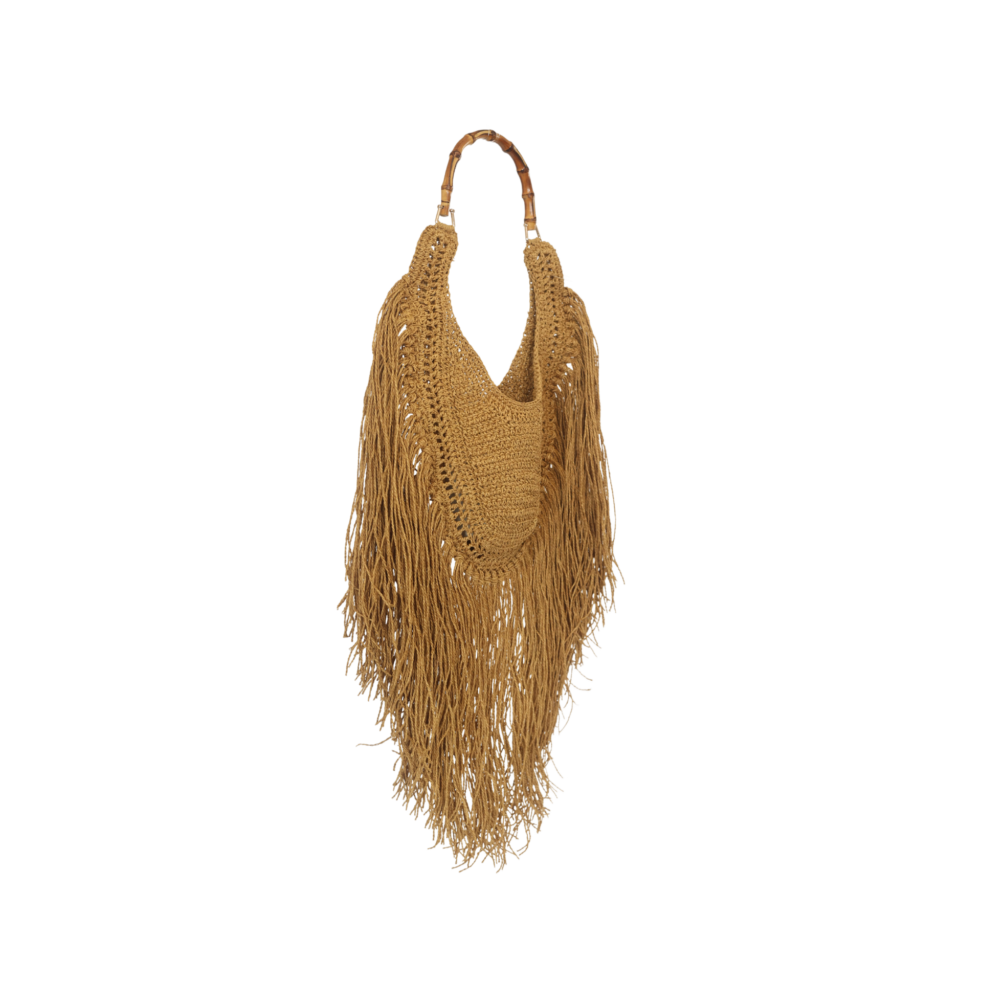 Rafiia Boho with Tassel - Natural