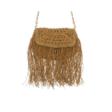 Raffia Crossbody - Natural