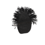 Raffia Moon Bag - Black