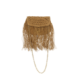 Raffia Crossbody - Natural