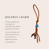Dolphin Bag Charm