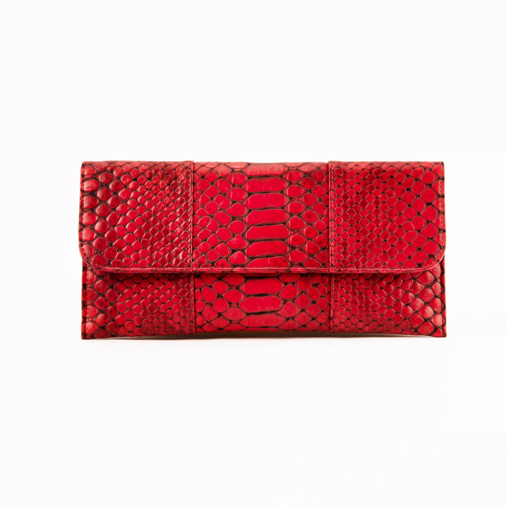 Samba Red ZAA Clutch Exotic – JENA