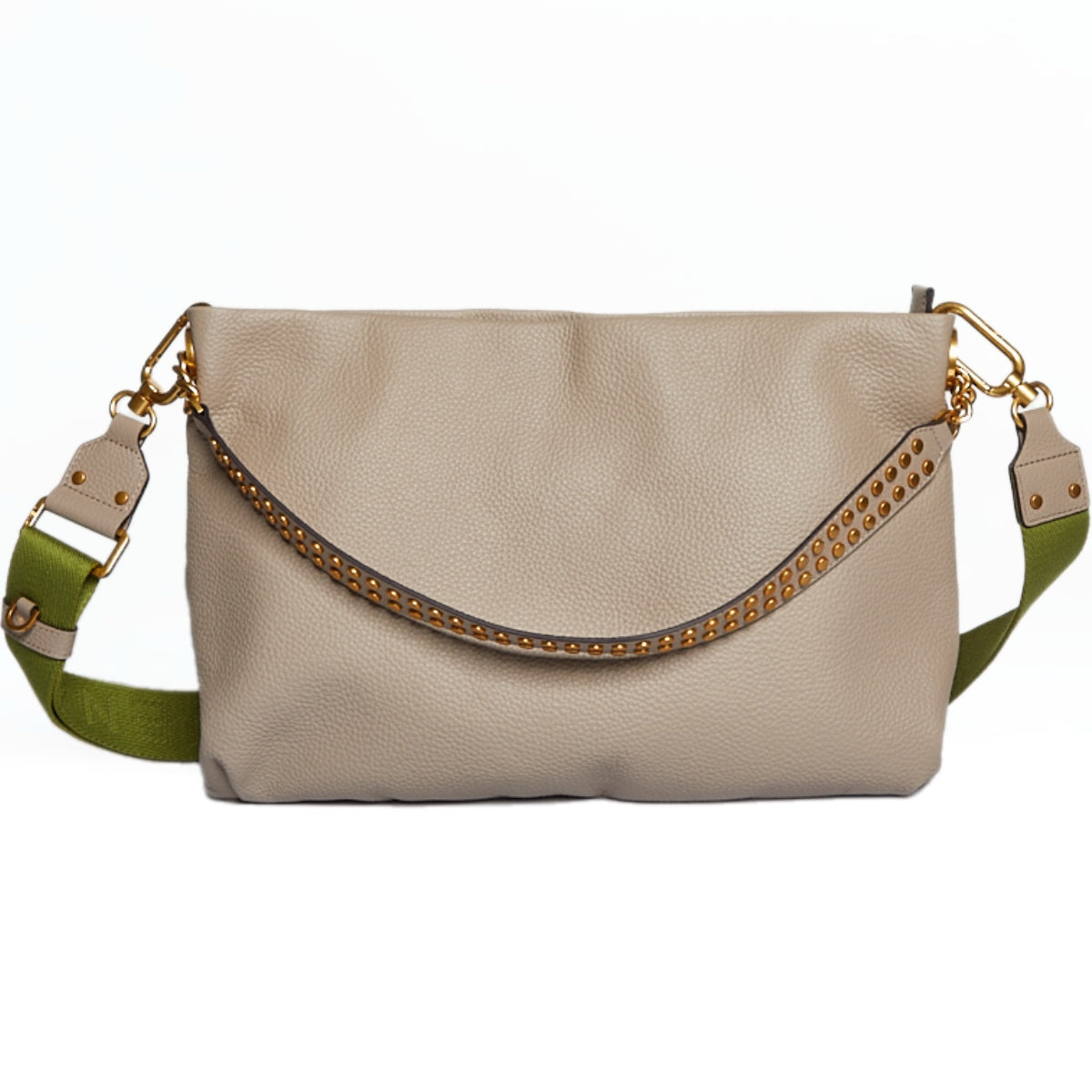 Slouchy Shoulder Bag - Taupe