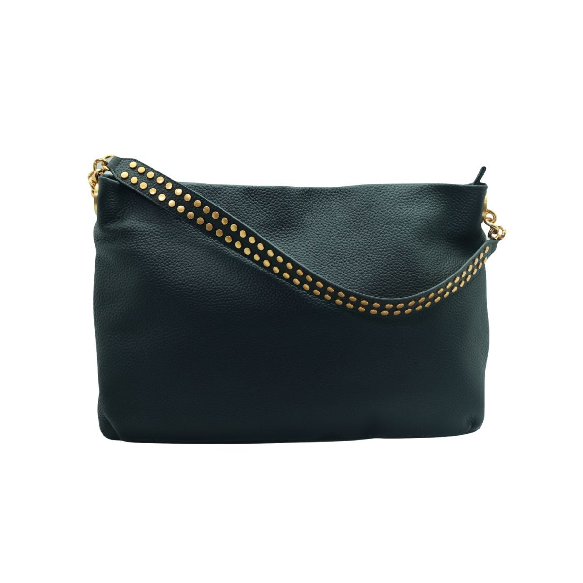 Slouchy Shoulder Bag - Black